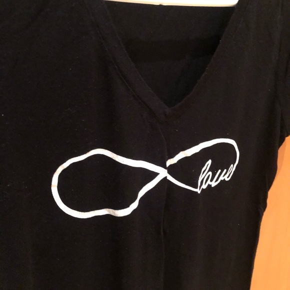 Black infinity T-shirt - Picture 3 of 4
